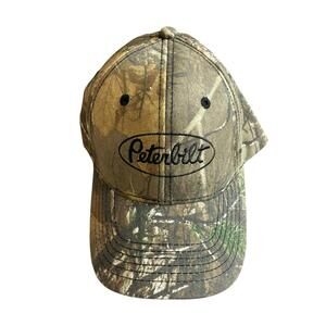 Peterbilt NWT Camo trucker, baseball hat